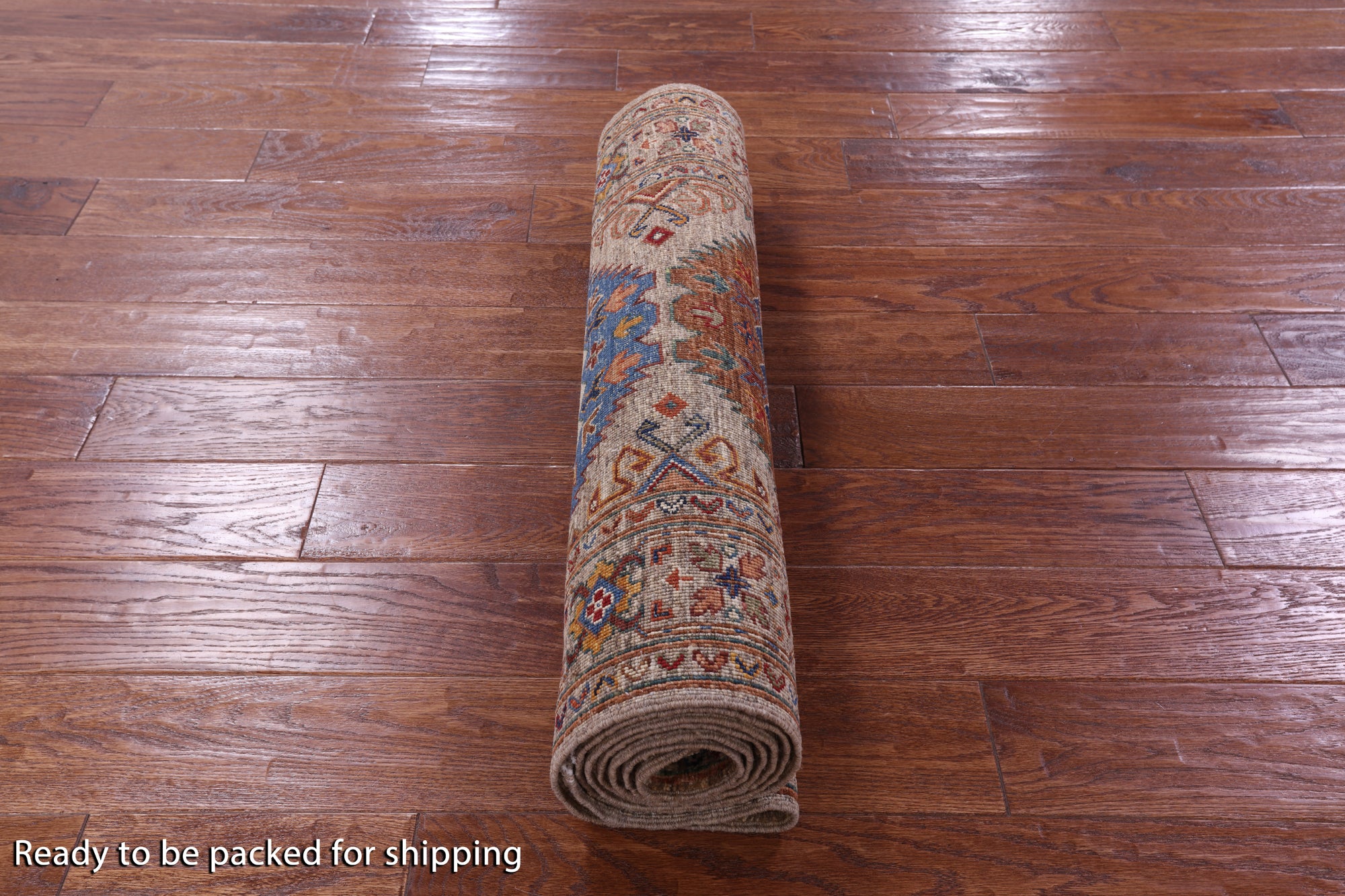 Turkmen Ersari Handmade Wool Runner Rug - 2' 10" X 8' 9" - Golden Nile