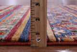 Khorjin Persian Gabbeh Hand Knotted Wool Rug - 2' 8" X 4' 0" - Golden Nile