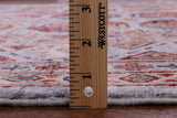 Grey Turkmen Ersari Hand Knotted Wool Rug - 6' 11" X 9' 8" - Golden Nile