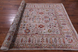 Persian Tabriz Hand Knotted Wool Rug - 6' 8" X 10' 2" - Golden Nile