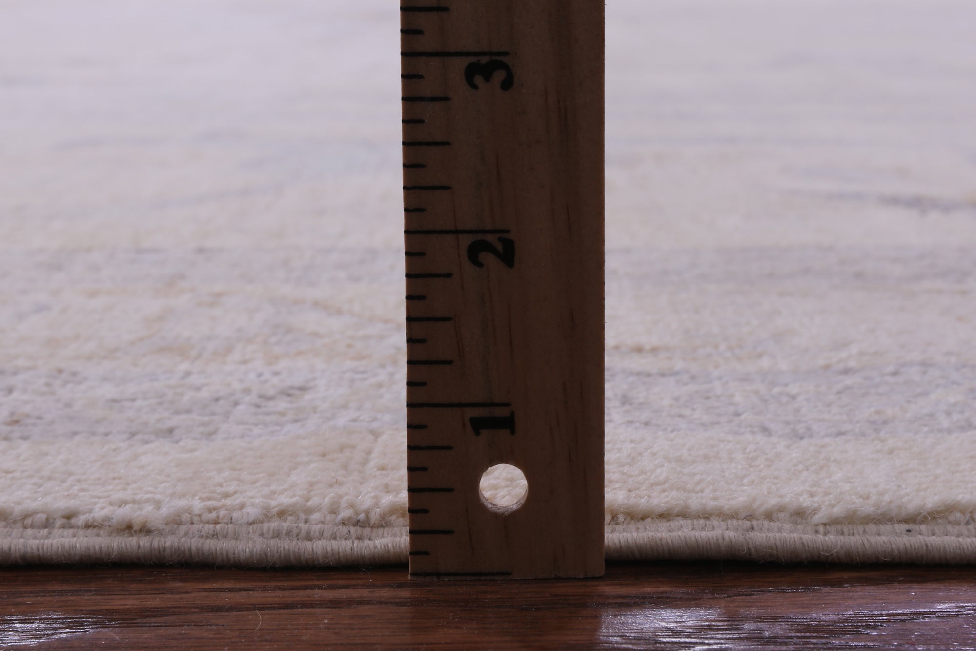 Ivory Square Turkish Oushak Hand Knotted Wool Rug - 15' 5" X 15' 8" - Golden Nile