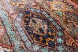 Khorjin Persian Gabbeh Hand Knotted Wool Rug - 6' 0" X 8' 11" - Golden Nile