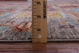 Garden Design Persian Hand Knotted Wool Rug - 6' 9" X 10' 3" - Golden Nile
