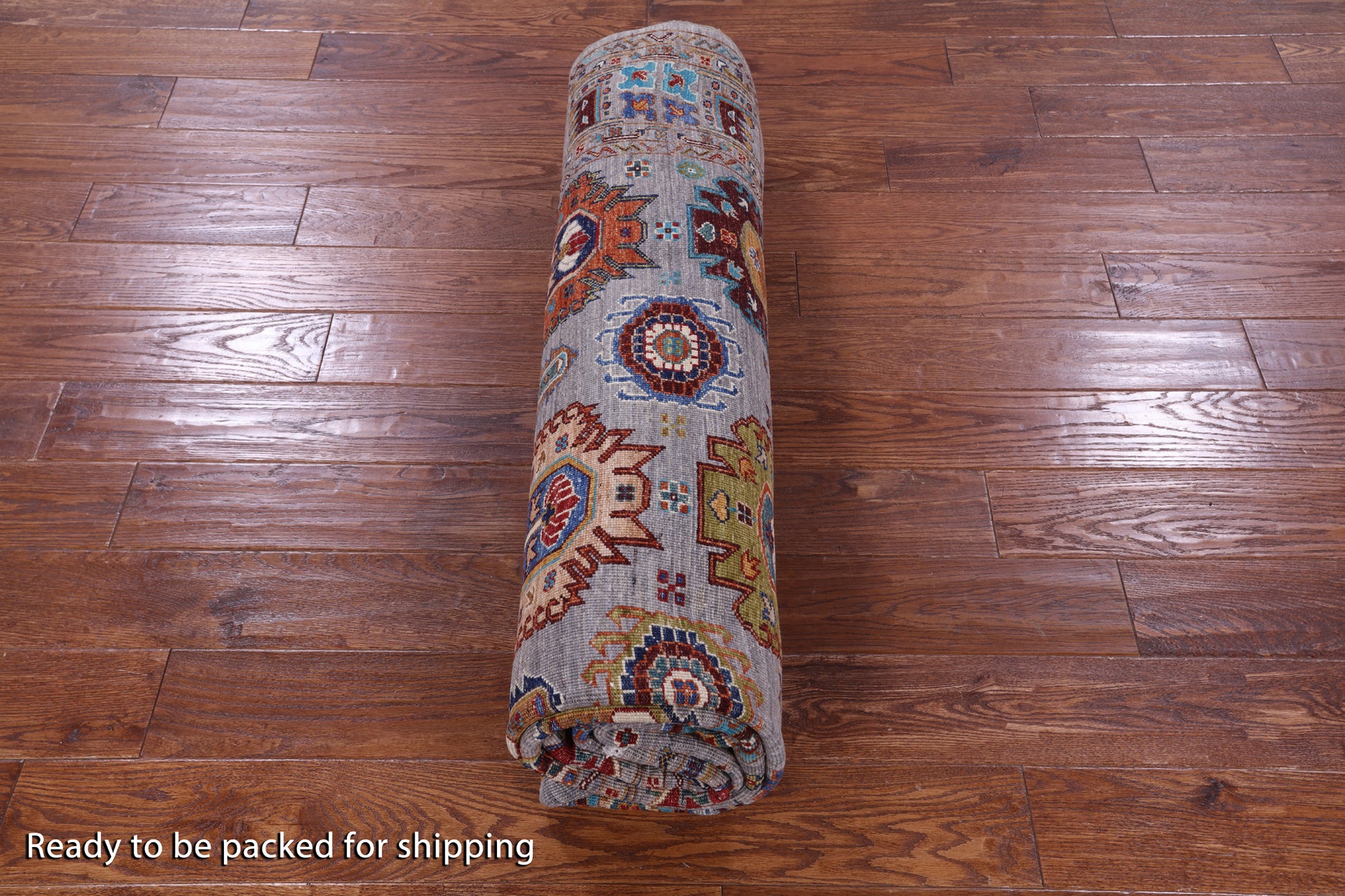 Turkmen Ersari Hand Knotted Wool Rug - 6' 11" X 9' 8" - Golden Nile