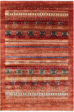 Tribal Persian Gabbeh Handmade Wool Rug - 6' 8" X 9' 10" - Golden Nile