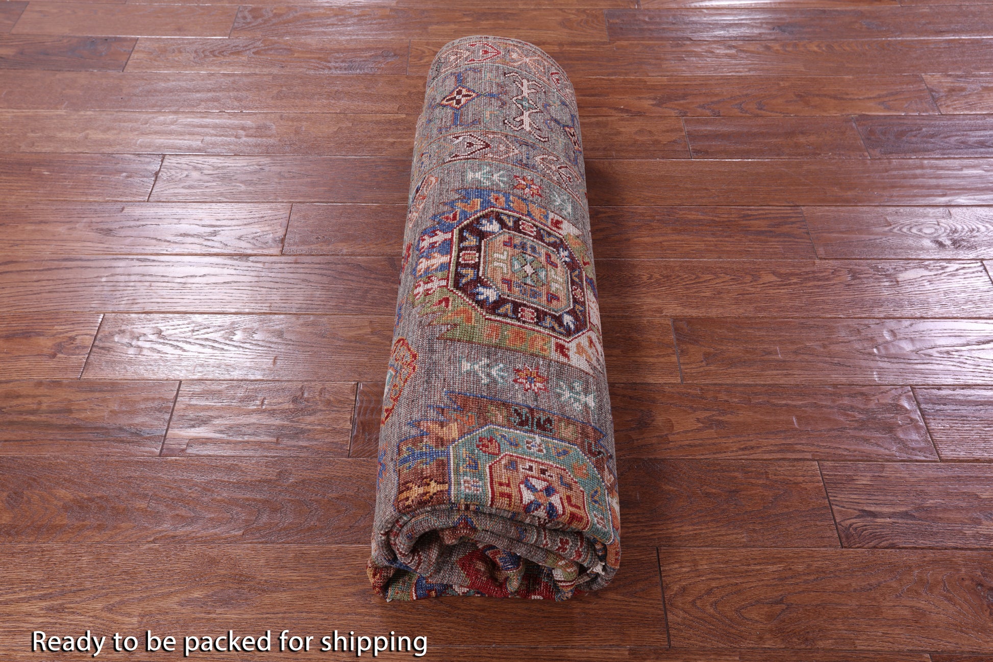 Turkmen Ersari Hand Knotted Wool Rug - 5' 9" X 8' 3" - Golden Nile