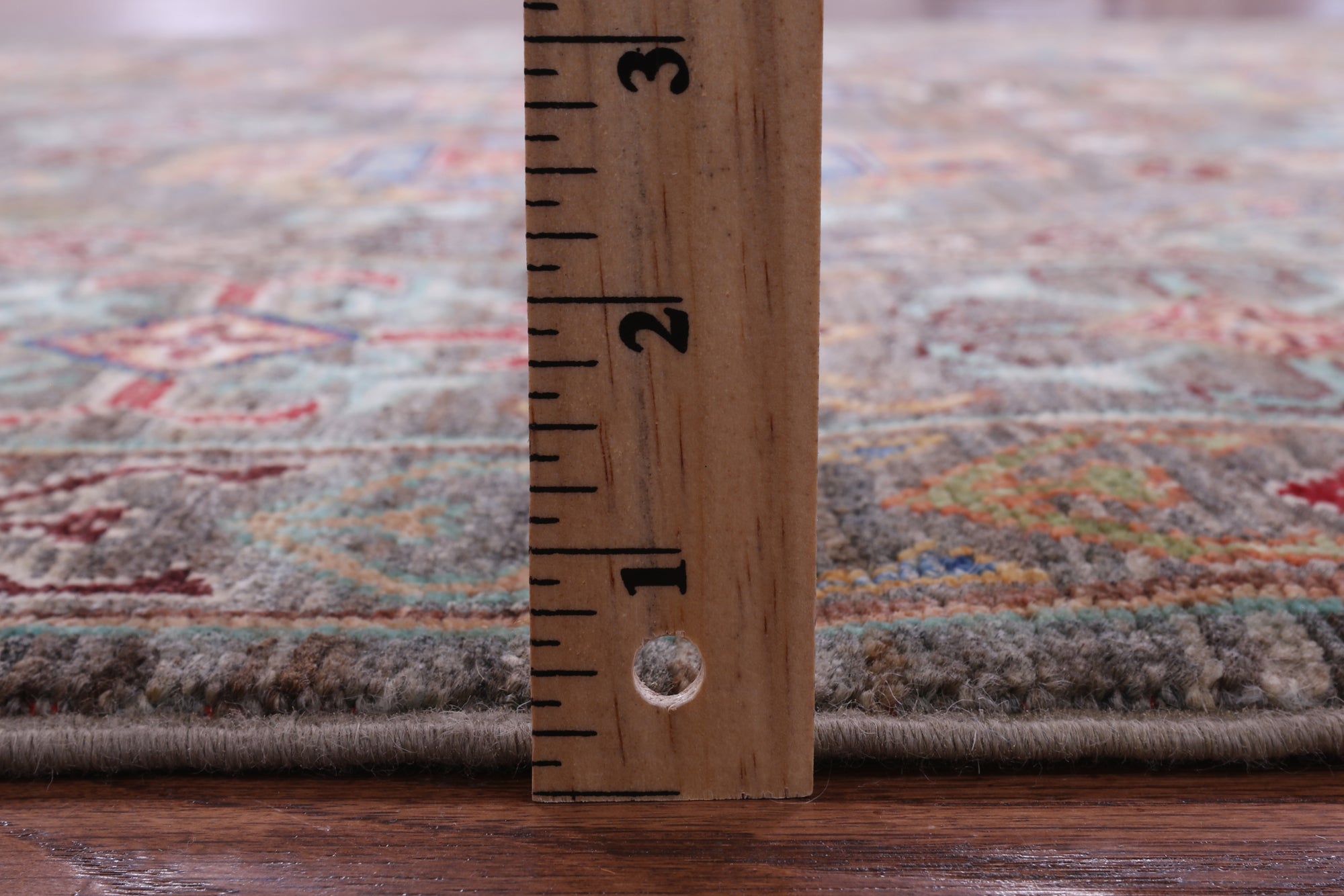 Turkmen Ersari Hand Knotted Wool Rug - 5' 9" X 8' 3" - Golden Nile