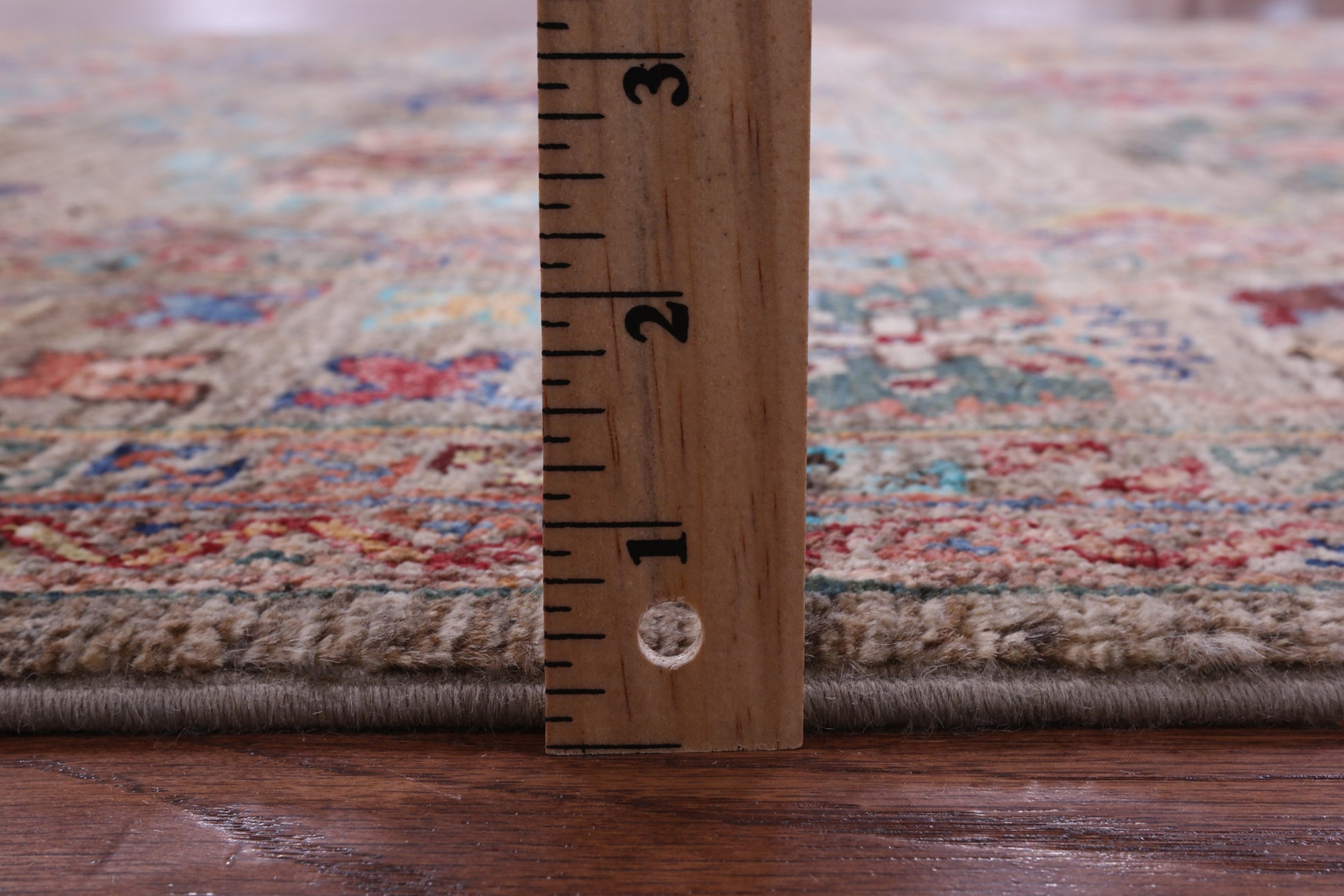 Turkmen Ersari Hand Knotted Wool Rug - 5' 8" X 7' 11" - Golden Nile