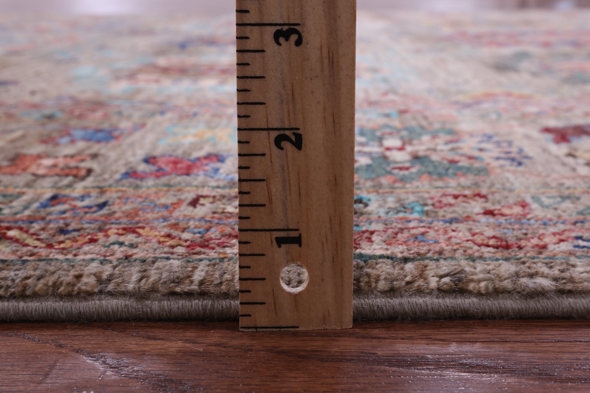 Turkmen Ersari Hand Knotted Wool Rug - 5' 8" X 7' 11" - Golden Nile