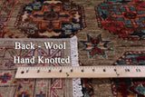Turkmen Ersari Hand Knotted Wool Rug - 5' 10" X 7' 11" - Golden Nile