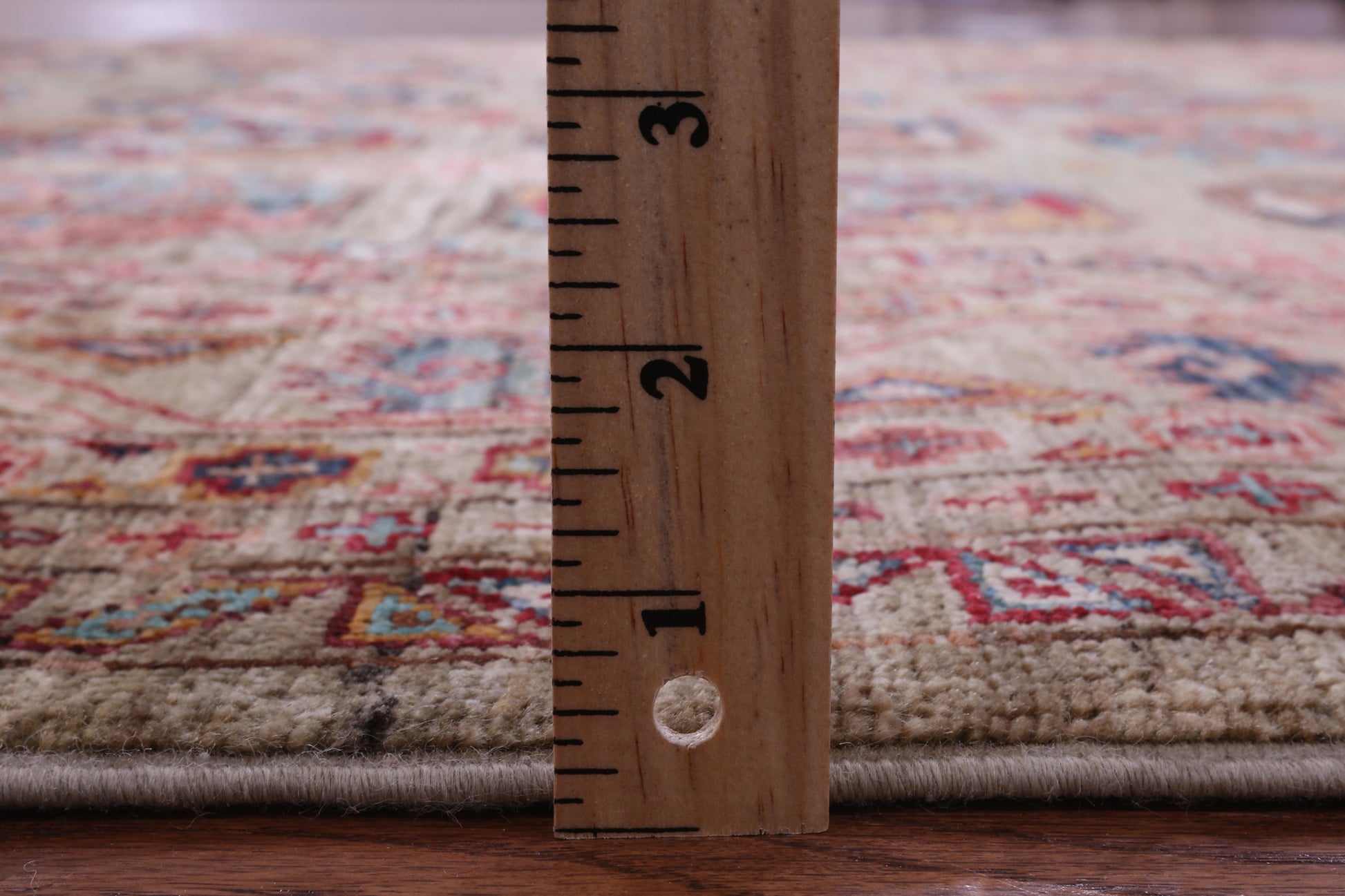 Turkmen Ersari Hand Knotted Wool Rug - 5' 10" X 7' 11" - Golden Nile