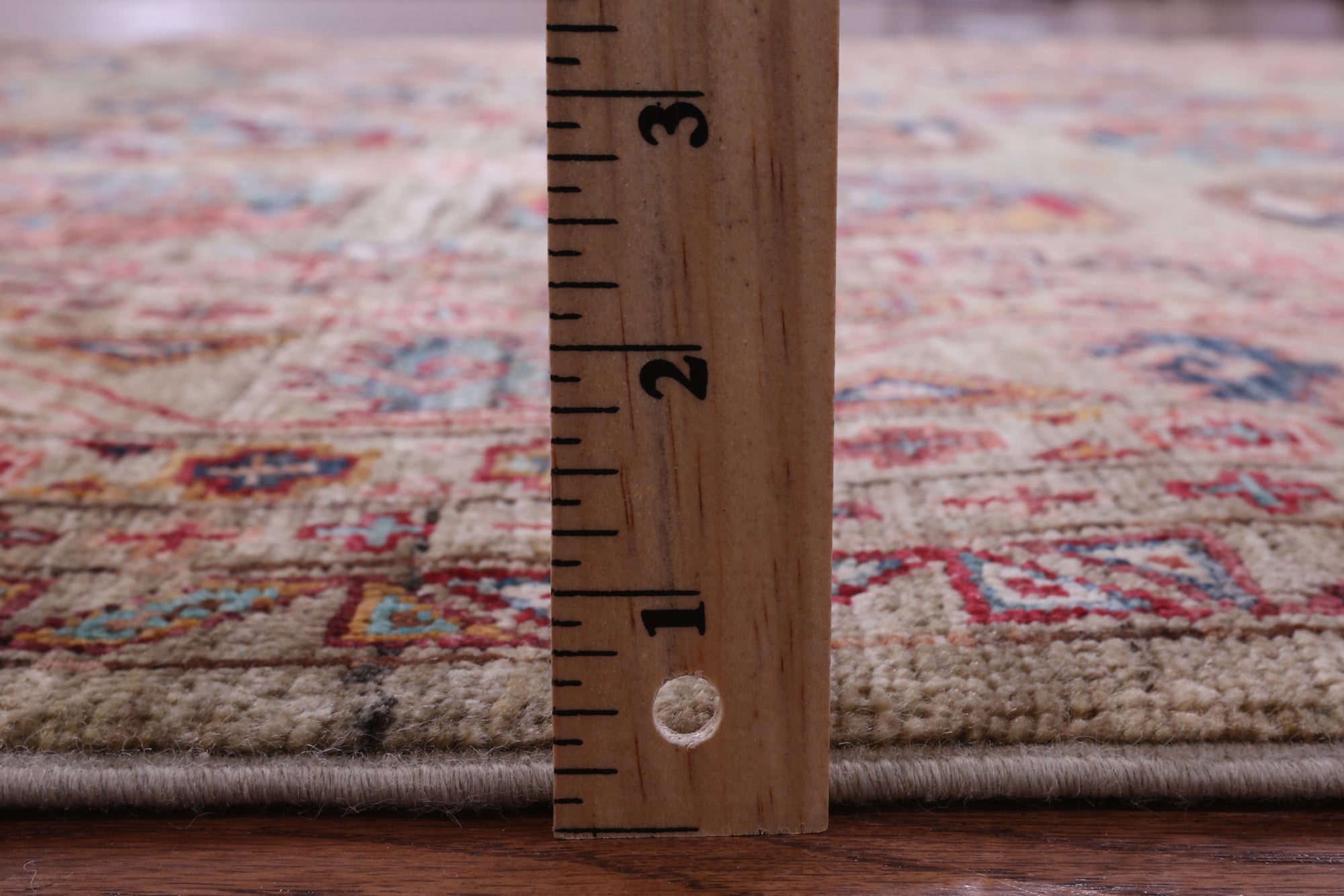 Turkmen Ersari Hand Knotted Wool Rug - 5' 10" X 7' 11" - Golden Nile