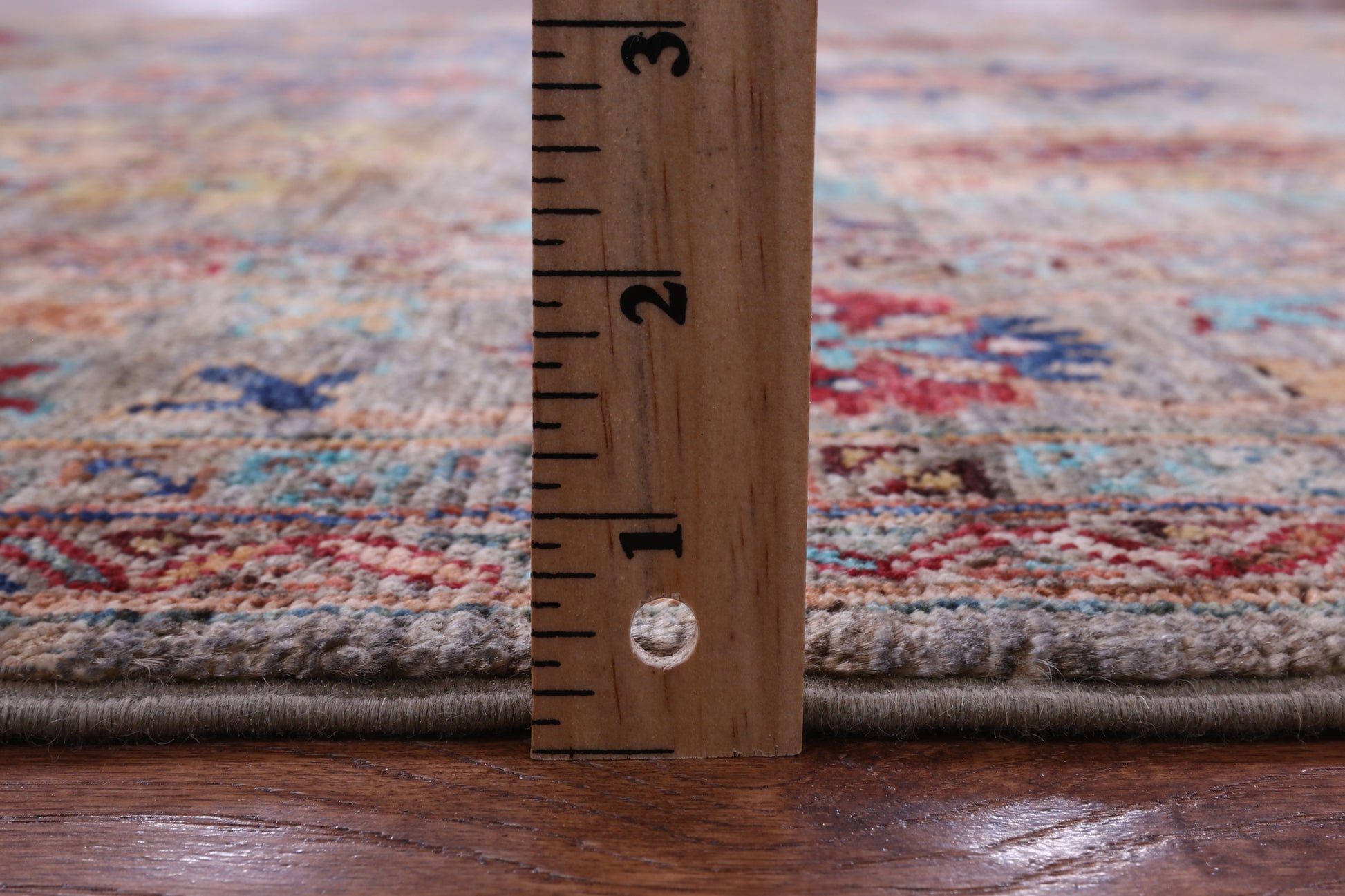 Turkmen Ersari Hand Knotted Wool Rug - 5' 7" X 8' 1" - Golden Nile