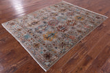 Persian Hand Knotted Wool Rug - 4' 11" X 6' 5" - Golden Nile