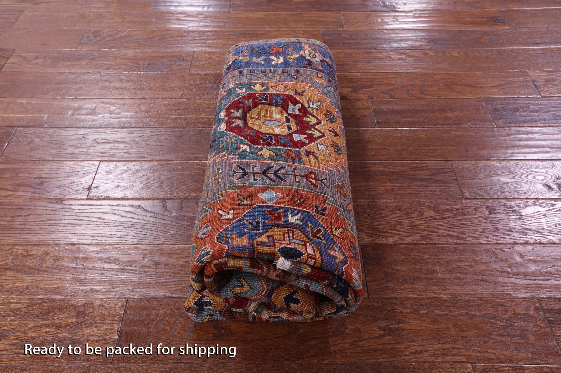 Turkmen Ersari Handmade Wool Rug - 4' 11" X 6' 11" - Golden Nile