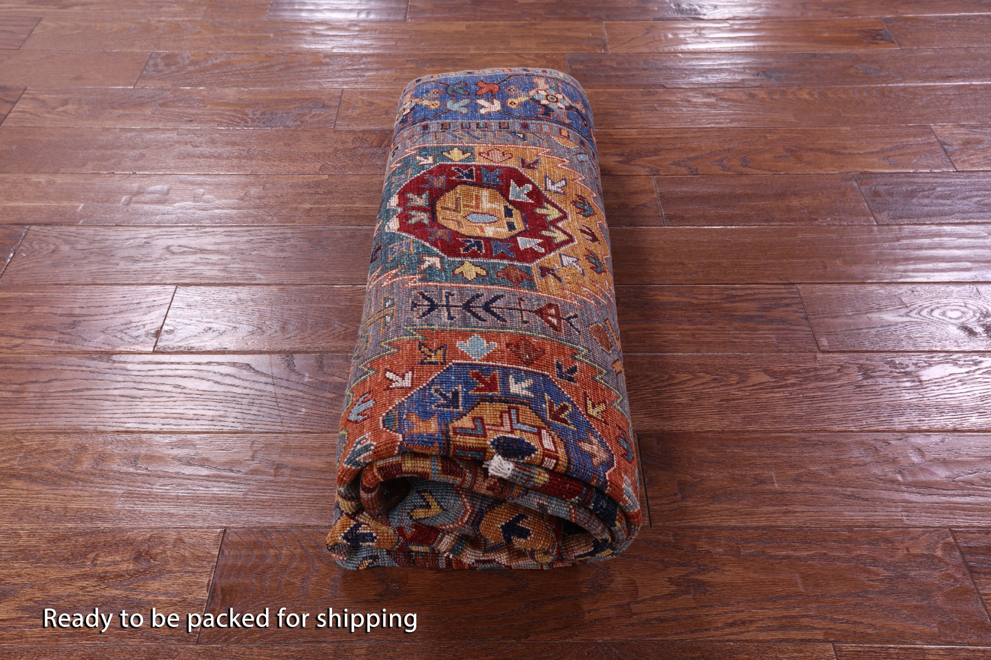 Turkmen Ersari Handmade Wool Rug - 4' 11" X 6' 11" - Golden Nile
