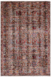 Tribal Persian Gabbeh Hand Knotted Wool Rug - 4' 0" X 5' 10" - Golden Nile