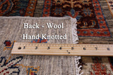 Garden Design Persian Hand Knotted Wool Rug - 5' 8" X 8' 1" - Golden Nile