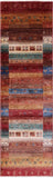 Tribal Persian Gabbeh Hand Knotted Wool Runner Rug - 2' 9" X 9' 5" - Golden Nile