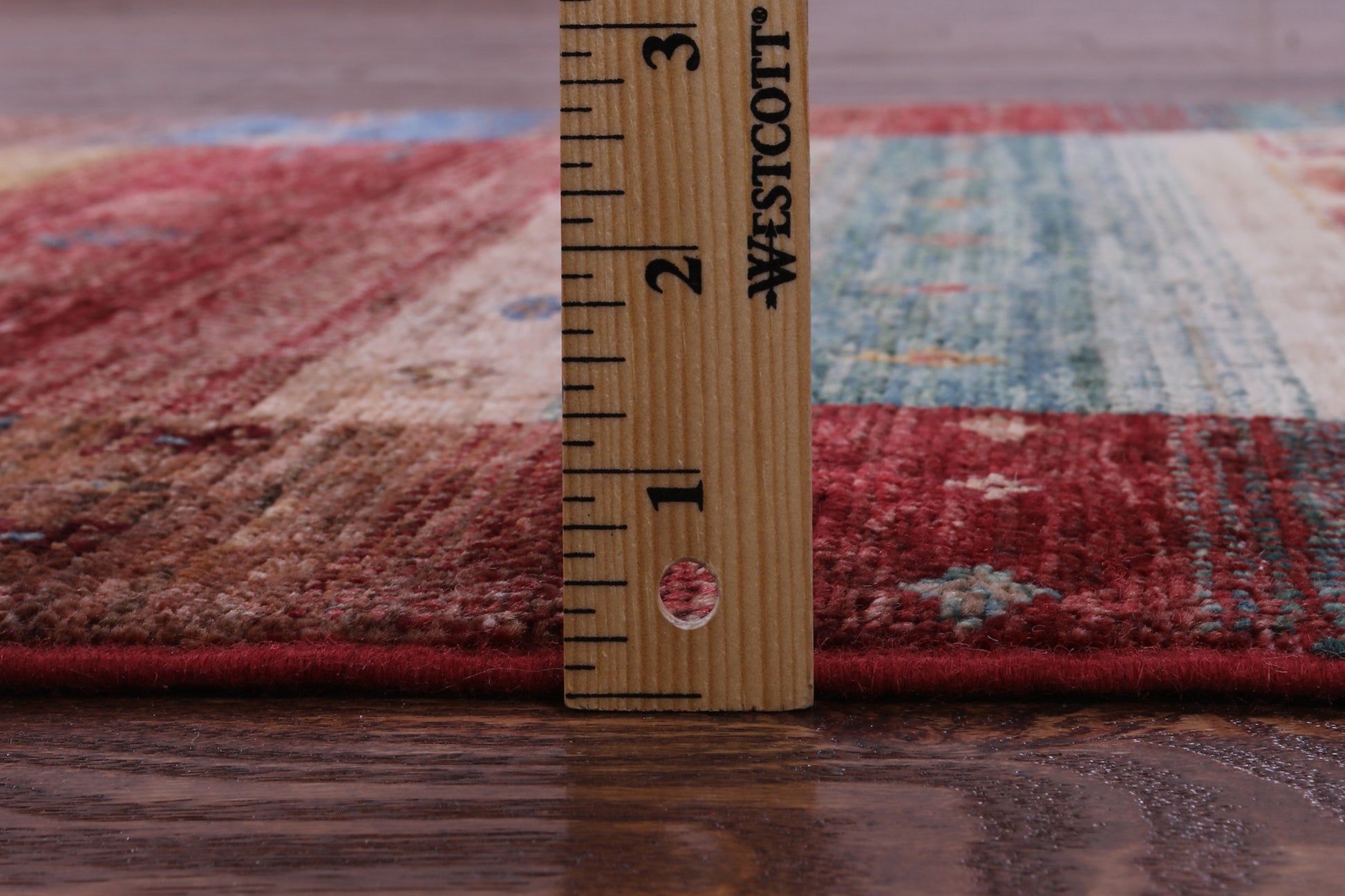 Tribal Persian Gabbeh Hand Knotted Wool Runner Rug - 2' 9" X 9' 5" - Golden Nile