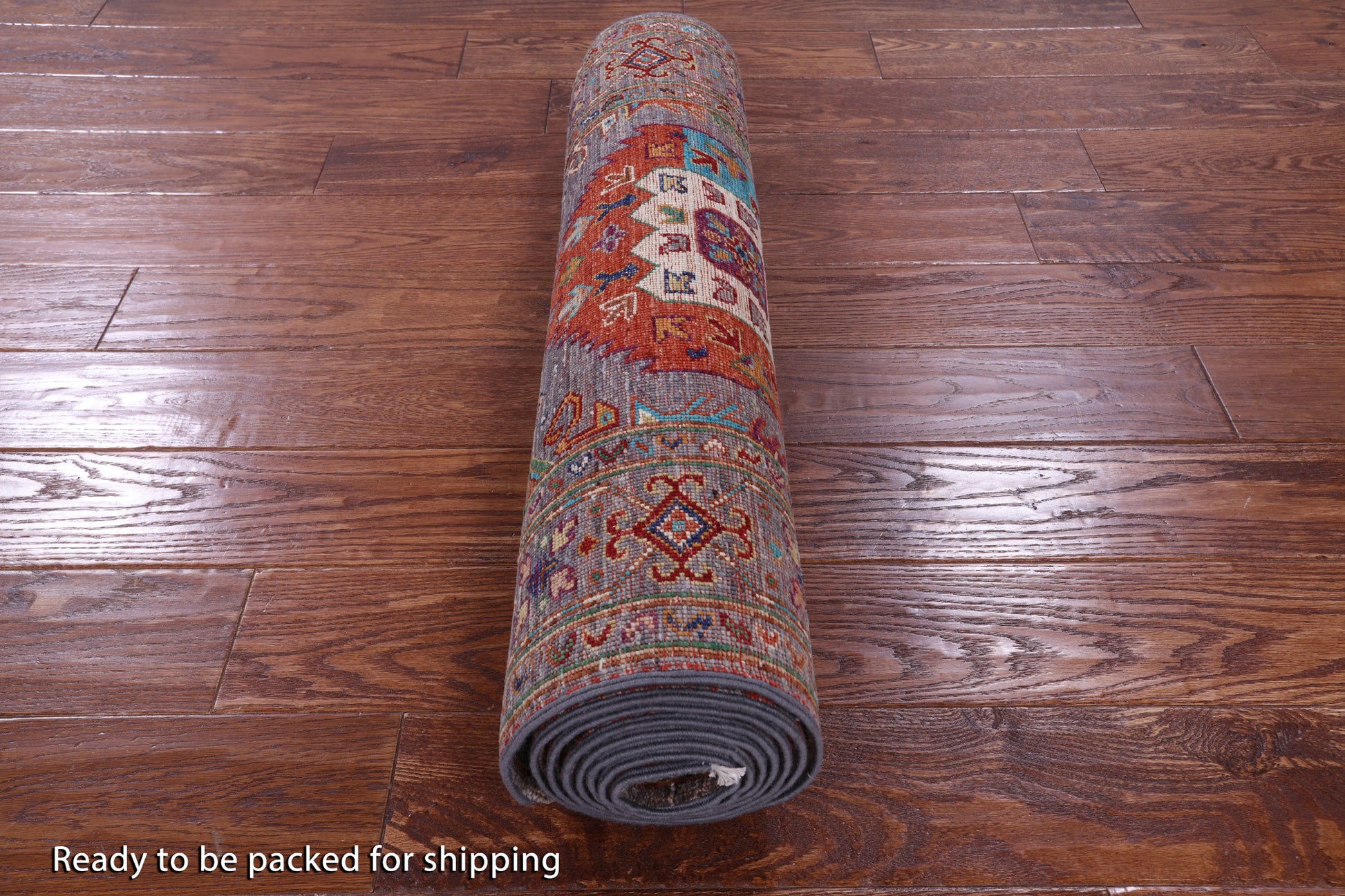 Turkmen Ersari Hand Knotted Wool Runner Rug - 2' 9" X 9' 3" - Golden Nile