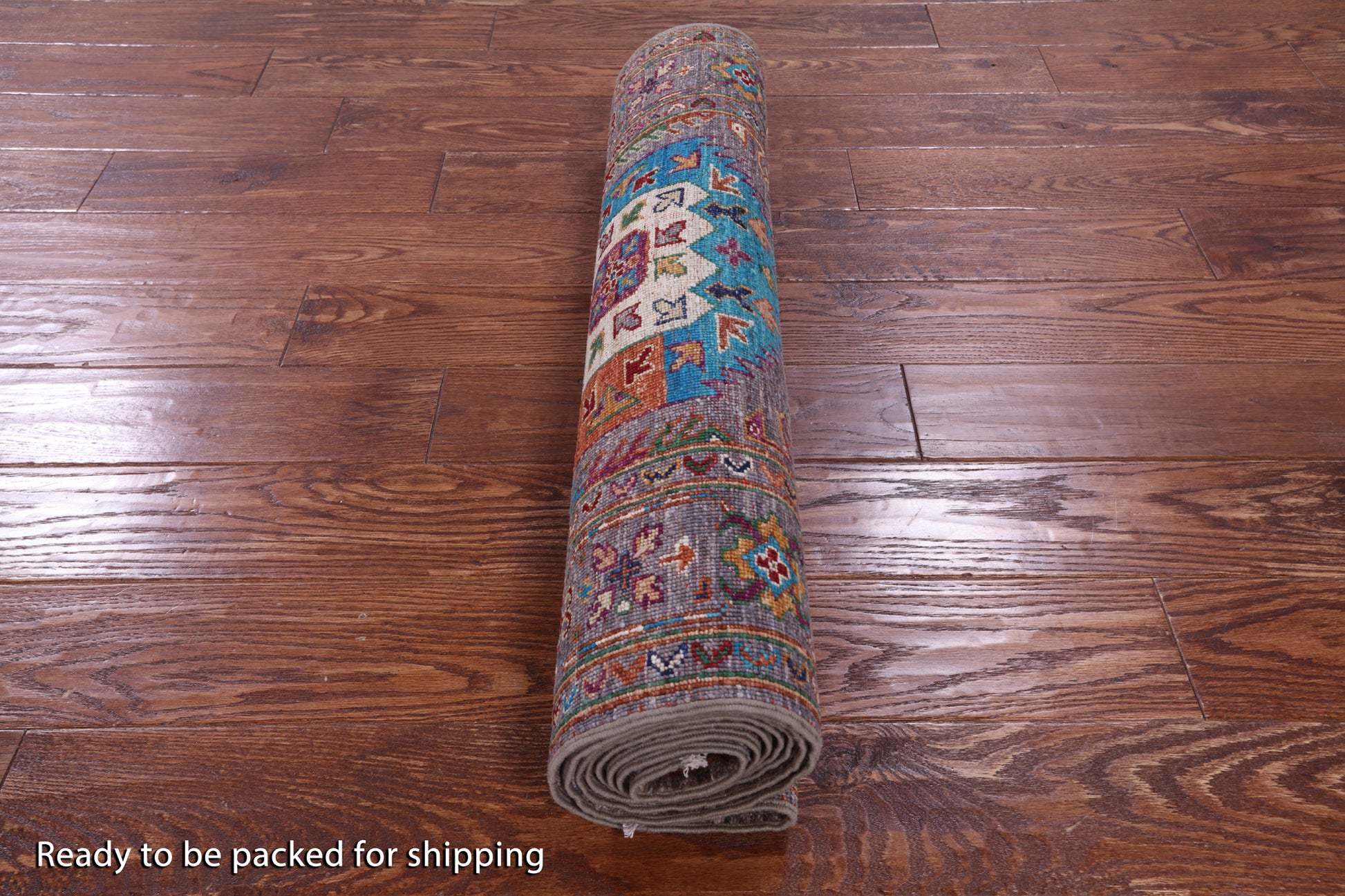 Turkmen Ersari Hand Knotted Wool Runner Rug - 2' 9" X 8' 11" - Golden Nile
