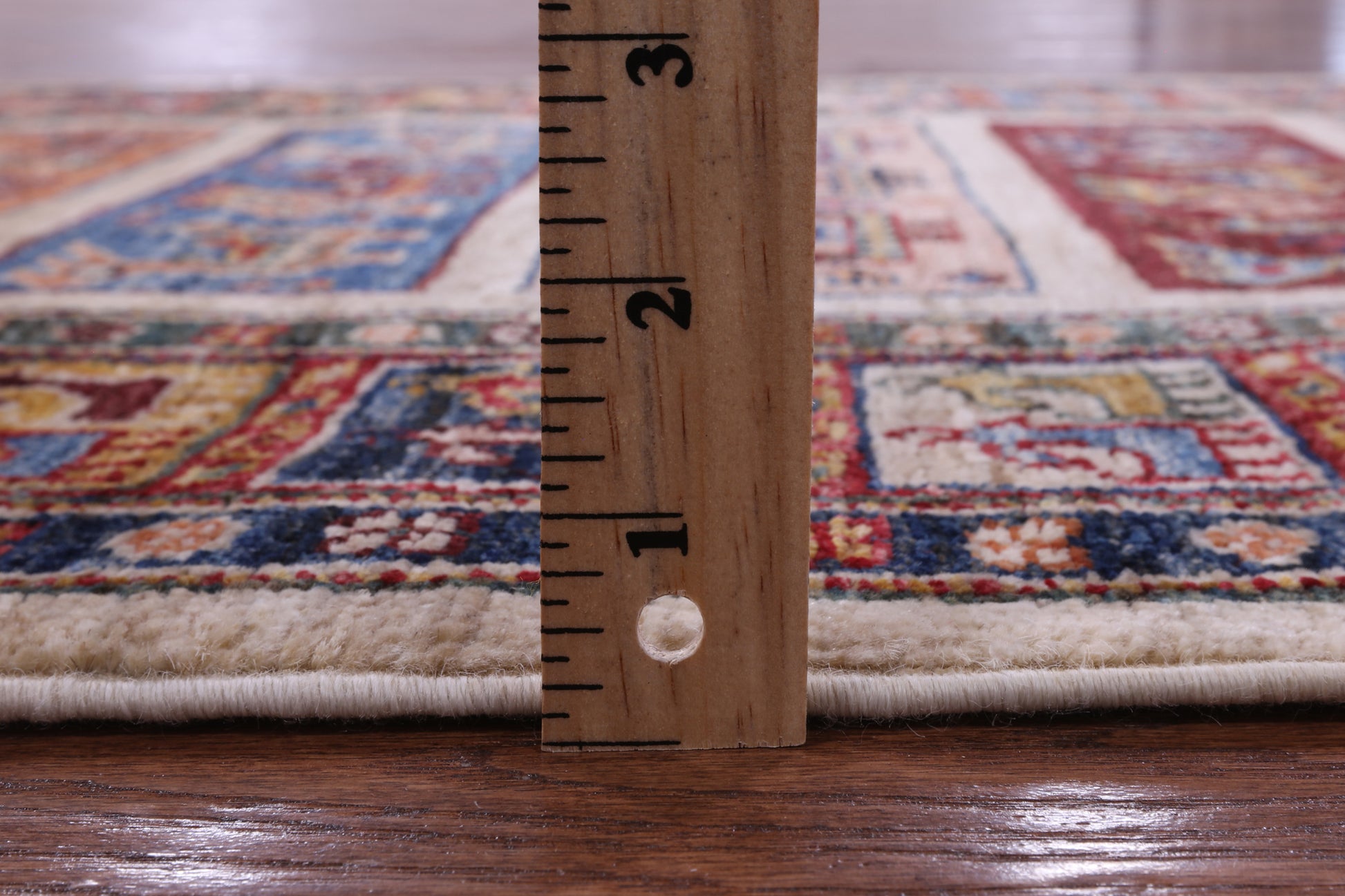 Tribal Persian Gabbeh Handmade Wool Runner Rug - 2' 8" X 8' 10" - Golden Nile