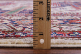 Ivory Super Kazak Hand Knotted Wool Rug - 8' 4" X 10' 0" - Golden Nile
