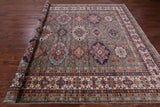 Super Kazak Hand Knotted Wool Rug - 9' 3" X 11' 11" - Golden Nile