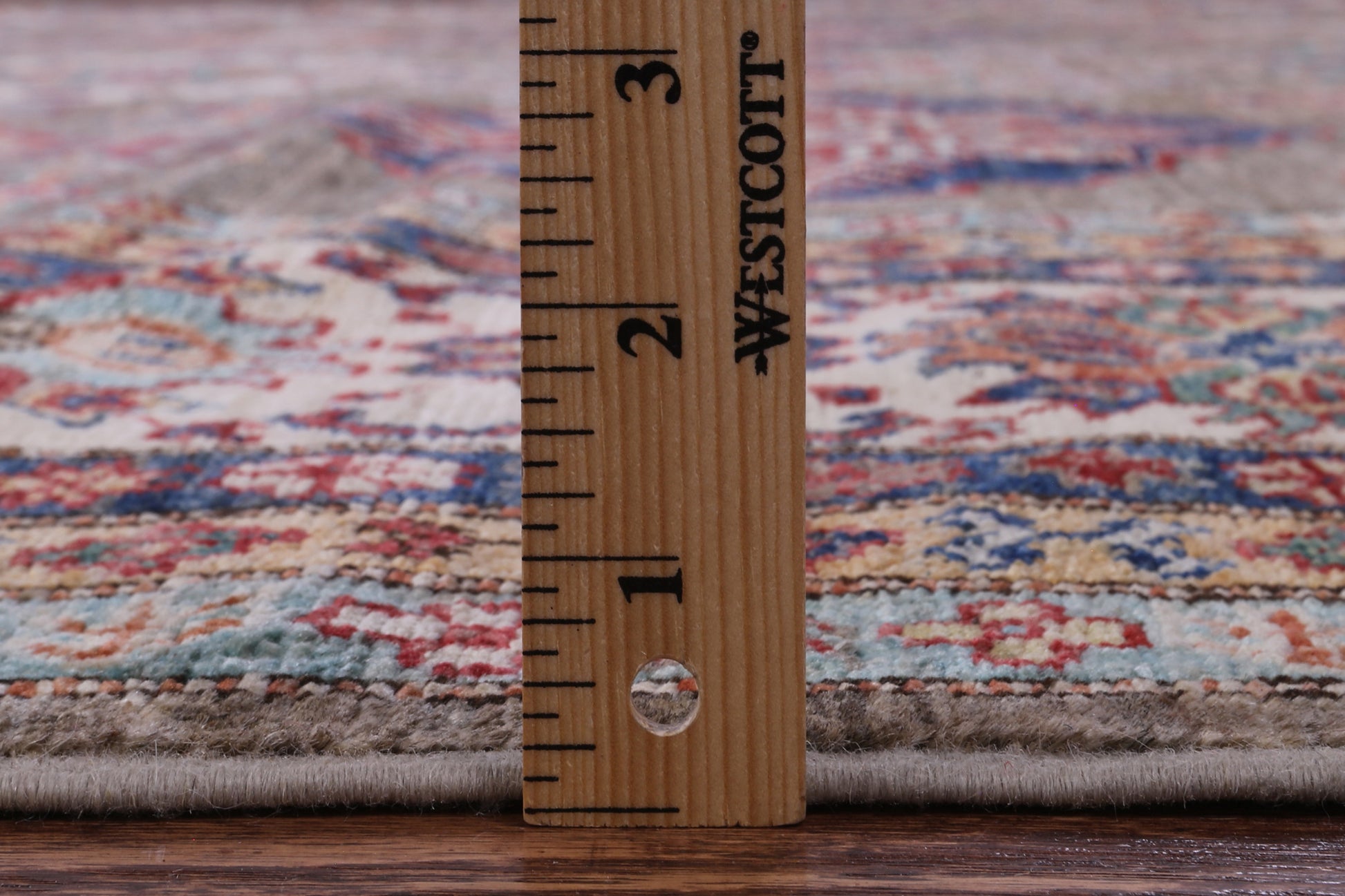Super Kazak Hand Knotted Wool Rug - 9' 3" X 11' 11" - Golden Nile