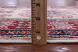 Ivory Super Kazak Hand Knotted Wool Runner Rug - 2' 7" X 8' 4" - Golden Nile