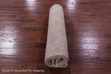 Silver Turkish Oushak Hand Knotted Wool Rug - 7' 10" X 9' 11" - Golden Nile