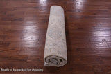 Ivory Turkish Oushak Hand Knotted Wool Rug - 8' 1" X 9' 7" - Golden Nile