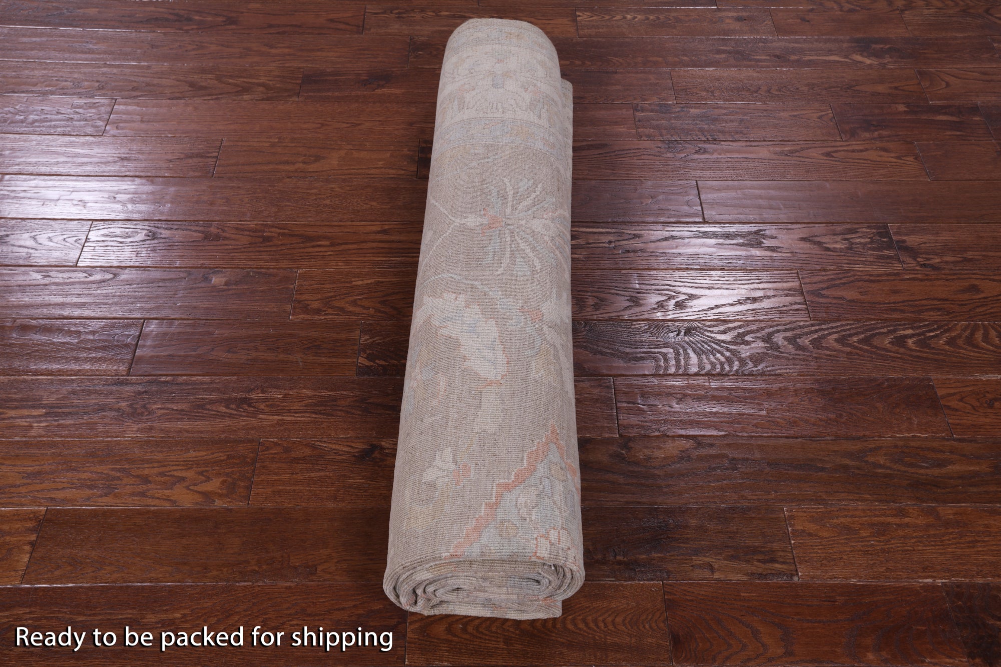 Grey Turkish Oushak Handmade Wool Rug - 8' 2" X 9' 10" - Golden Nile
