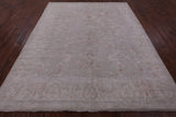 Grey Turkish Oushak Handmade Wool Rug - 8' 2" X 9' 10" - Golden Nile