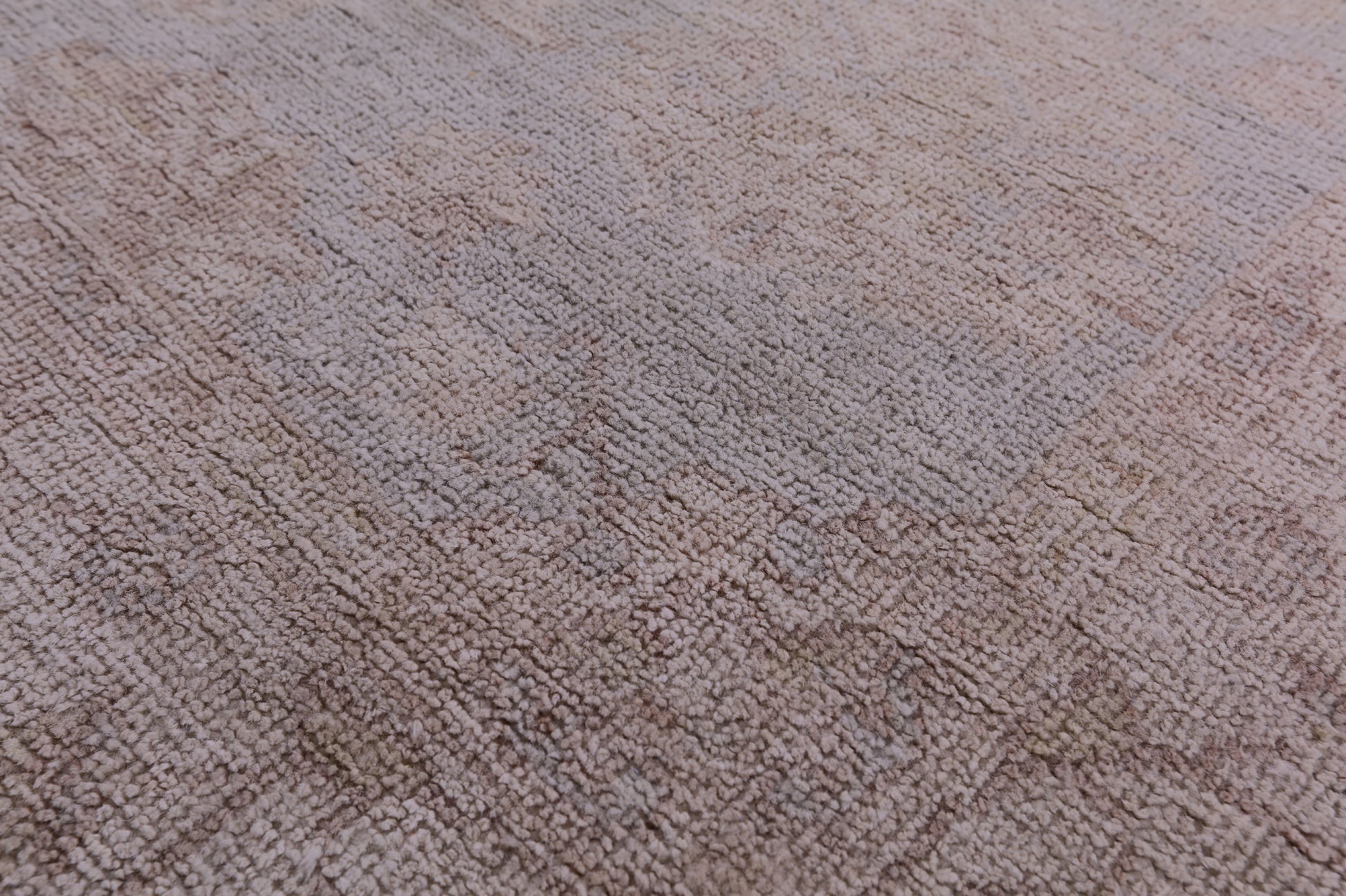 Turkish Oushak Hand Knotted Wool Rug - 4' 1" X 6' 3" - Golden Nile