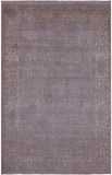 Turkish Oushak Hand Knotted Wool Rug - 4' 1" X 6' 3" - Golden Nile