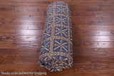 Blue Antiqued Pazyryk Historical Design Hand Knotted Wool Rug - 10' 0" X 14' 1" - Golden Nile