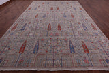 Persian Ziegler Hand Knotted Wool Rug - 10' 0" X 14' 1" - Golden Nile