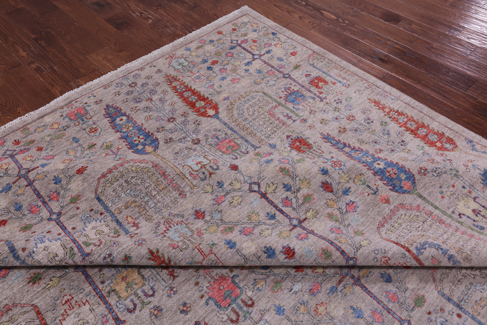 Persian Ziegler Hand Knotted Wool Rug - 10' 0" X 14' 1" - Golden Nile