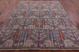 Persian Ziegler Hand Knotted Wool Rug - 8' 2" X 9' 9" - Golden Nile