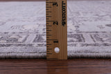 Grey Antiqued Pazyryk Historical Design Handmade Wool Rug - 7' 11" X 9' 11" - Golden Nile