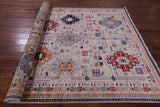 Tribal Persian Gabbeh Hand Knotted Wool Rug - 6' 1" X 9' 0" - Golden Nile