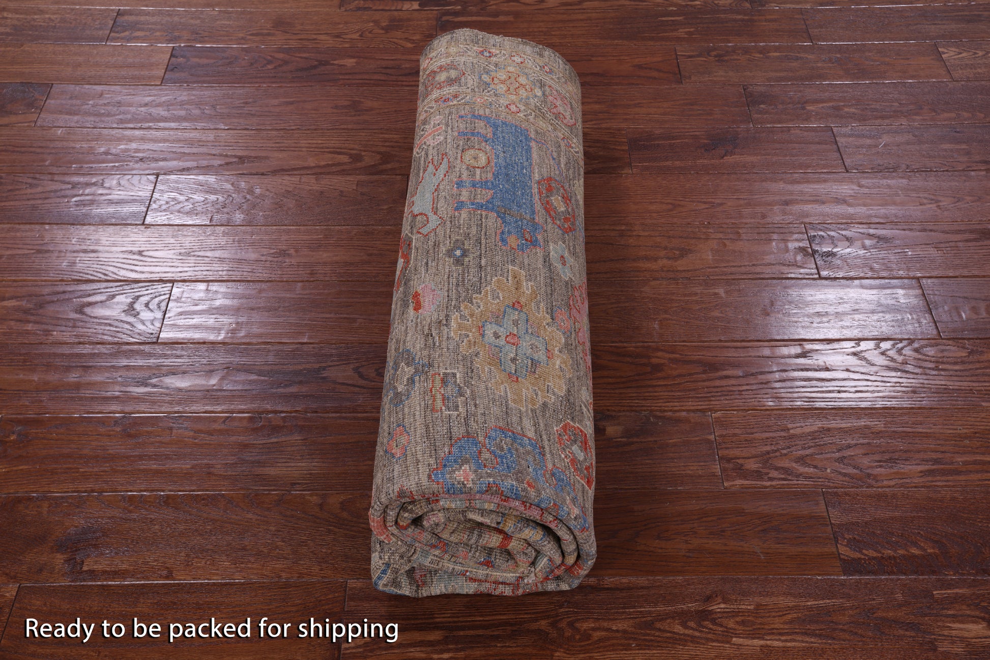 Persian Fine Serapi Hand Knotted Wool Rug - 6' 2" X 8' 9" - Golden Nile