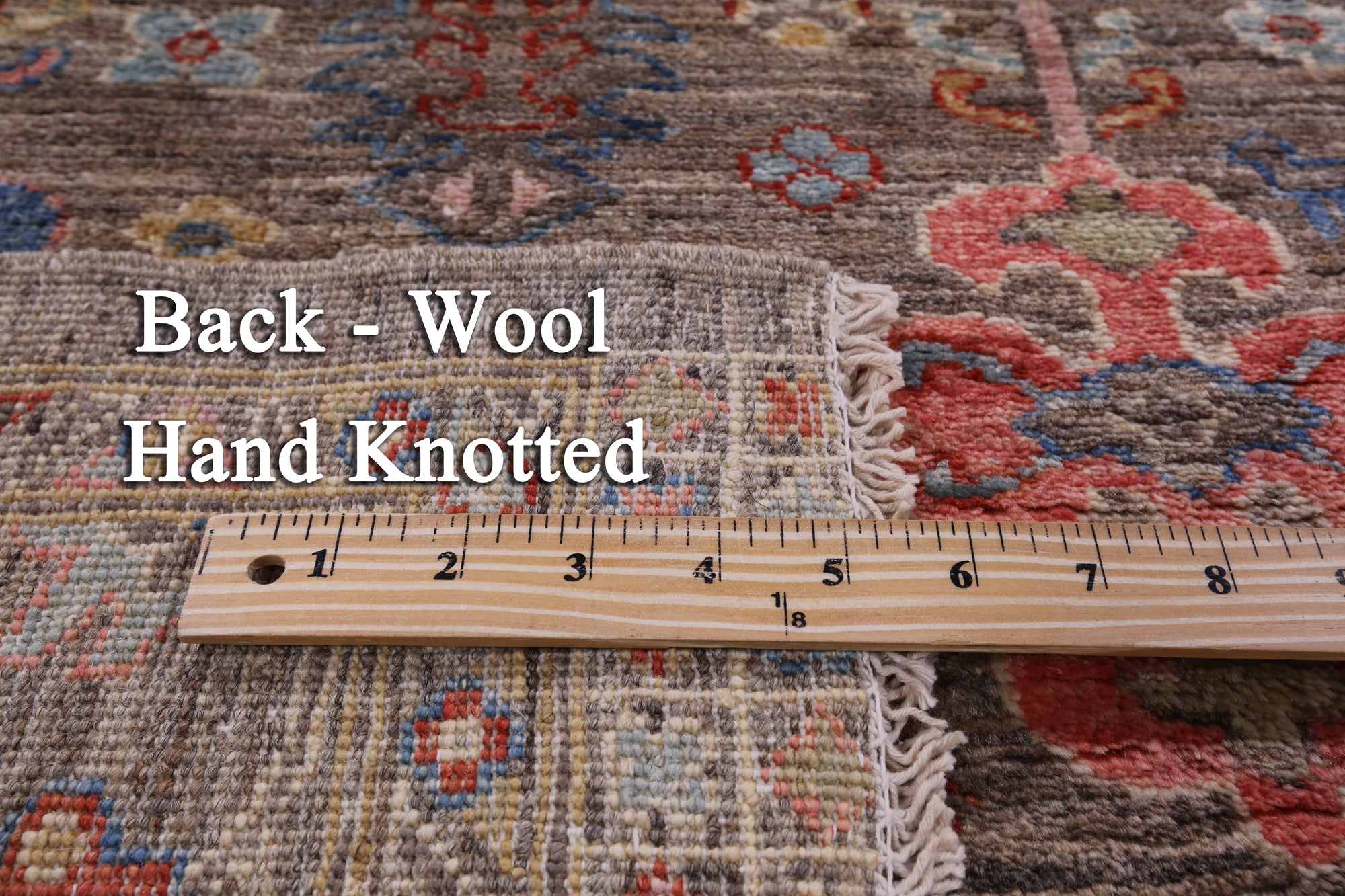 Persian Fine Serapi Hand Knotted Wool Rug - 6' 2" X 8' 9" - Golden Nile