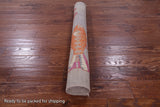 Grey Fish Design Persian Gabbeh Hand Knotted Wool Rug - 4' 1" X 5' 10" - Golden Nile