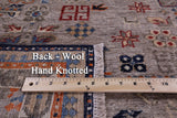 Tribal Persian Gabbeh Hand Knotted Wool Rug - 4' 11" X 6' 10" - Golden Nile