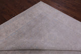 Grey Turkish Oushak Hand Knotted Wool Rug - 8' 8" X 11' 9" - Golden Nile