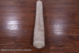 Ivory Turkish Oushak Hand Knotted Wool Rug - 4' 0" X 5' 9" - Golden Nile