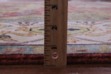 Rust Persian Fine Serapi Hand Knotted Wool Rug - 7' 10" X 10' 1" - Golden Nile